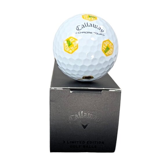 Callaway x Good Good 4 NEW Wheel of Not Ideal Super Tour Truvis Golf Balls - Picture 3 of 5